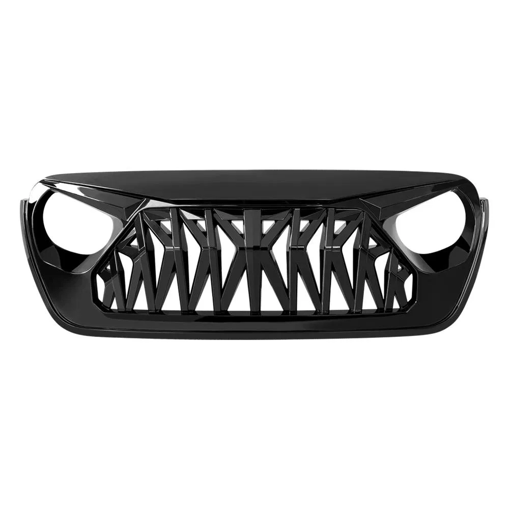 AMJPCA00104 – AMERICAN MOD Grille, With Light Cutouts Gloss Black ABS Plastic